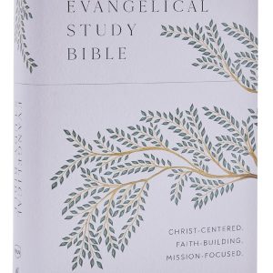 Evangelical Study Bible: Christ-centered. Faith-building. Mission-focused. (NKJV, Hardcover, Red Letter, Large Comfort Print)