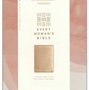 NLT Every Woman’s Bible, Filament Enabled (LeatherLike, Soft Gold, Red Letter) Imitation Leather