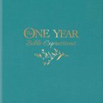 The One Year Bible Expressions NLT (LeatherLike, Tidewater Teal) Imitation Leather