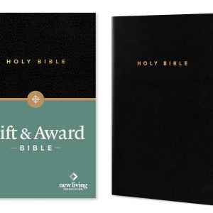 HOLY BIBLE GIFT & AWARD BIBLE NLT L/C BLACK
