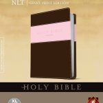 NLT GIANT PRINT EDITION(PINK & BROWN LEATHERLIKE) L/C