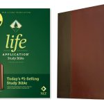 NLT LIFE APPLICATION STUDY BIBLE BROWN /TAN LEATHER
