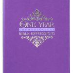 The One Year Chronological Bible Expressions NLT (LeatherLike, Imperial Purple) Imitation Leather